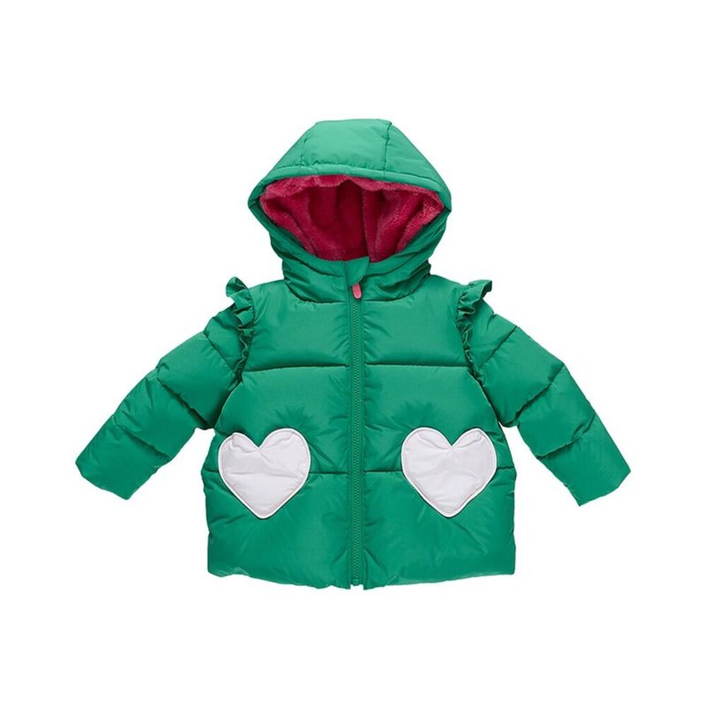Pink Chicken Girls  Girls Paris Puffer Jacket, Multi
